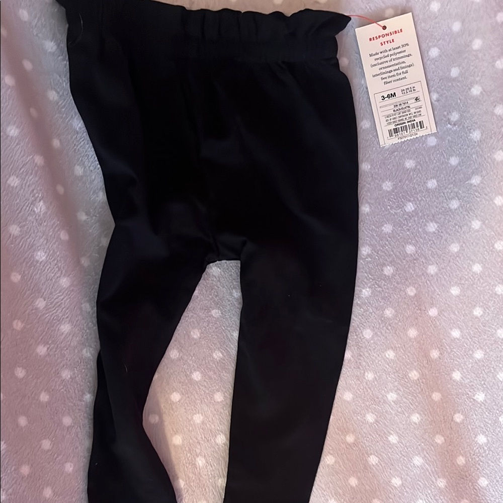 Stylish Black Kids Leggings